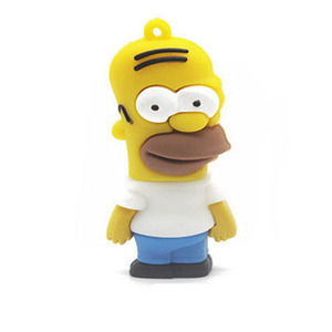 Bán buôn tùy chỉnh cá nhân phim hoạt hình Memory Stick USB Flash Drive 4GB đến 128GB Công suất nhân vật ưa thích - Product Image 2