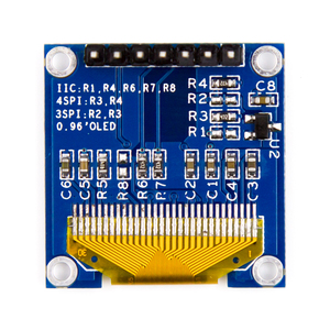 Blu 7PIN 0.96 "I2C IIC SPI Seriale 128X64 OLED Display LCD A LED del Modulo - Product Image 3