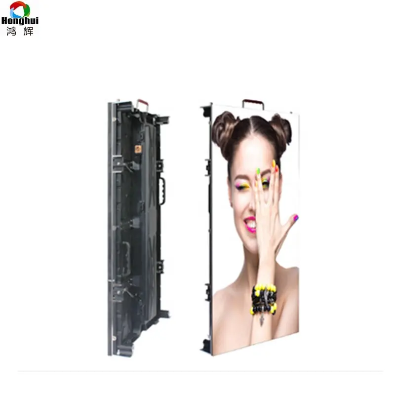 Papan Reklame LED Cina P3,9 Prosesor Video untuk Layar LED Luar Ruangan Layar Peraga LED Latar Belakang Panggung Dinding Video LED