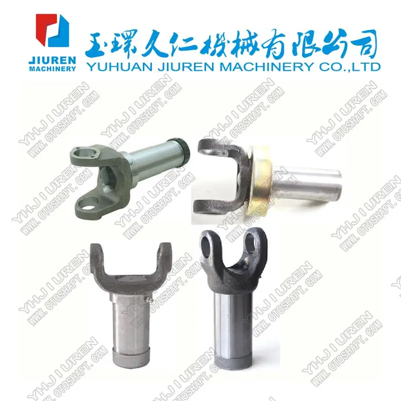 JIUREN 2-8021 slip yoke poros penggerak komponen geser yoke YOKES, bagian driveshadt