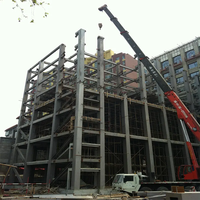 Structure de Construction en acier, bâtiment d'une hauteur de m