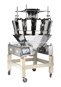 Pesatrice multitesta combinata con approvazione CE automatica e confezionatrice verticale per fave di cacao