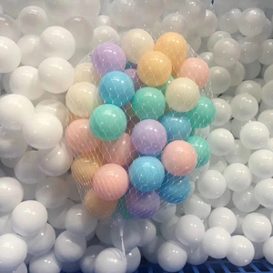 卸売カラフルな子供たちがプラスチックボールを遊ぶ屋内ソフト遊び場アクセサリー海ボールピットプール
