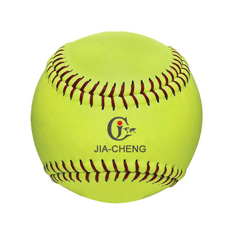 Boule de Baseball et Softball en cuir personnalisé, 12 pouces, haute qualité, pour jeu d'extérieur, nouvelle collection
