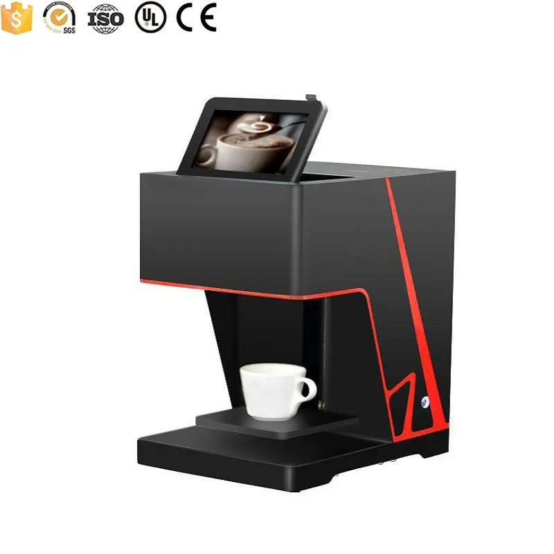 2024 उच्च प्रदर्शन कॉफी प्रिंटर मशीन/3 डी कॉफी प्रिंटर/सेल्फी कॉफी प्रिंटर