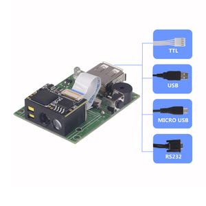 Escáner de código de barras para máquina expendedora, Mini tamaño 1D 2D, motor de código de barras QR
