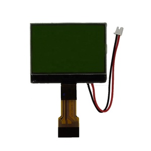 16 Pin 128x64 gelbgrüner LCD-Bildschirm ST7565 Treiber monochromes Grafik-Zahnrad modul - Product Image 2