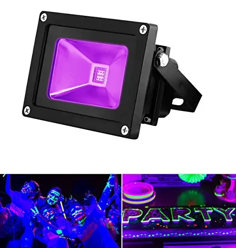 10W 20W 30W 50W 100W 150W 200W to 500w UV Black light Stage Lamp IP65 UV Purple 365NM 395nm 400nm Flood Light Manufacturer