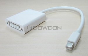 Mini displayport DP转DVI适配器电缆适用于MacBook Pro Air Mac - Product Image 2