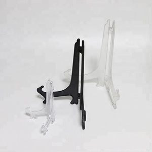 Trọng lượng nhẹ Mạnh Mẽ Nhựa Giá Vẽ Hiển Thị Stand Rõ Ràng 7 inch Nâng Cao Hàng Nhựa Giá Vẽ - Product Image 3