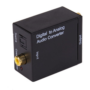 Toslink a RCA analógica tv Convertidor de digital a analógico de audio convertidor de la Caja - Product Image 2