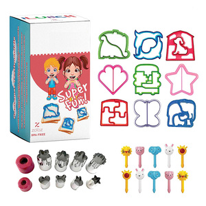 2022 Sandwich Cutter <strong>Set</strong> for Kids Fun and Interactive Bento Box Lunch <strong>Set</strong> for Kids Making Bento - Product Image 3