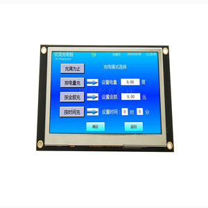 4.3 inç programlanabilir akıllı TFT LCD modül desteği endüstriyel kontrolör için kapasitif dokunmatik panel ile RS232 RS485 TTL