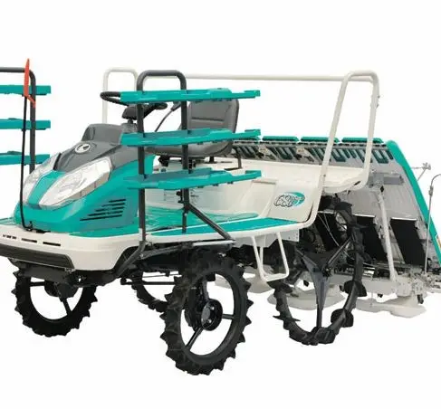 KUBOTA-máquina NSPU-68CMD plantadora de arroz con cáscara, 6 filas, Manual