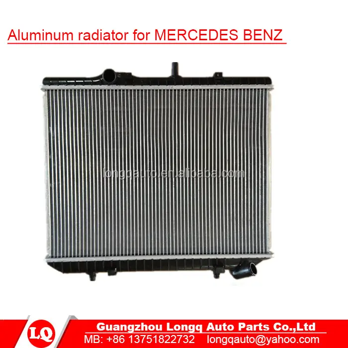 หม้อน้ำอลูมิเนียม A6615003902สำหรับ MERCEDES BENZ MB100 MB140 MT 6615003902 6615053775