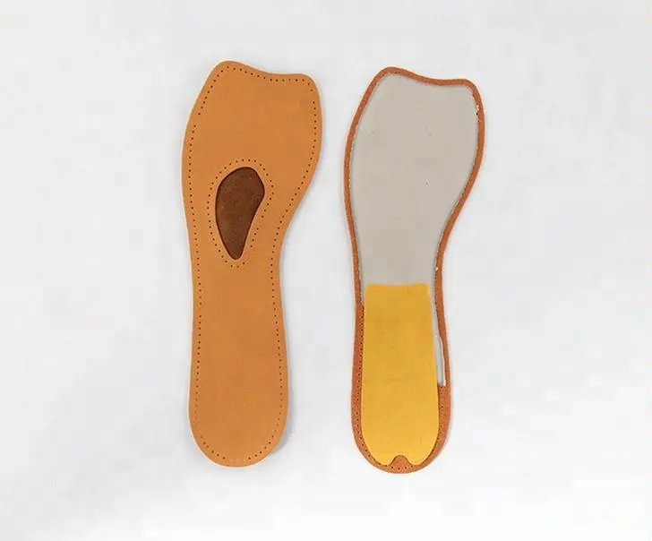 薄いデザインのM4マイクロレザー通気性中足骨パッドフットケア装具インソールは、あらゆる種類の靴に適合します