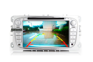 Ford Mondeo C max S max Radio Wifi 3G BT SDOBDミラーリンク用Android11カーDVDプレーヤーバスステアリングホイールコントロール