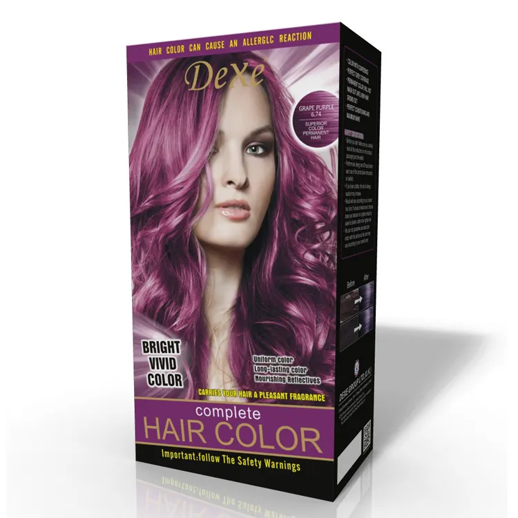 2016 color de pelo productos halal Amoníaco libre color de pelo morena crema de belleza crema de mujer