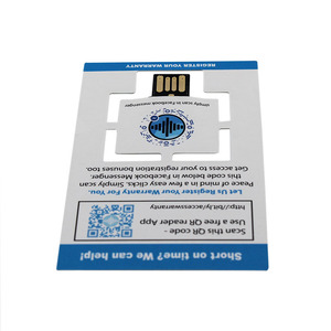 พลิกการ์ดยูเอสบี webkey, แบบดิจิตอลเต็มรูปแบบสีกระดาษพิมพ์เว็บยูเอสบีคีย์ธุรกิจ webkey การ์ด - Product Image 3