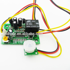 リレー制御ボード付き高感度PIRモジュール12v - Product Image 1