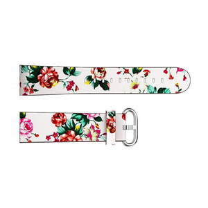 New 2025 Xem dây đeo Nhà máy cung cấp hoa mẫu dây da phù hợp cho Fitbit Versa - Product Image 5