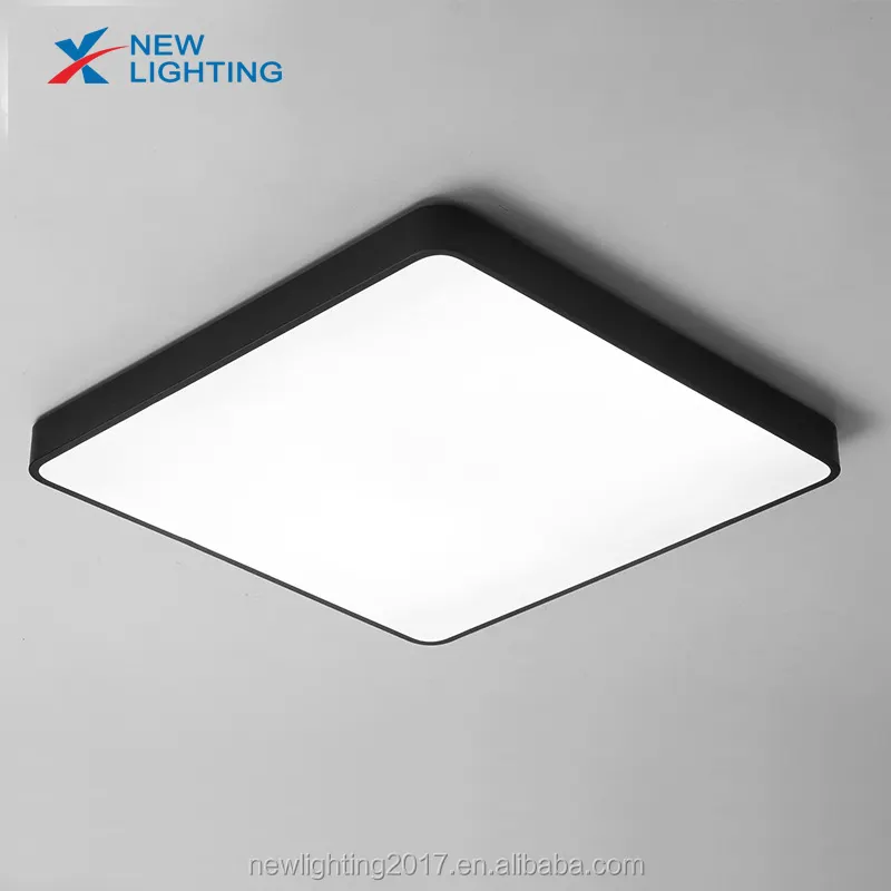 Современная светодиодная квадратная ультратонкая потолочная лампа для помещений, 230 В, 30 см, 40 см, 50 см, 60 см, 90 см, Светодиодная потолочная лампа