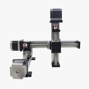 XYZ-Robot de pórtico de eje CNC, Módulo lineal, actuador motorizado, sistema de movimiento deslizante de mesa de escenario lineal para corte láser - Product Image 1