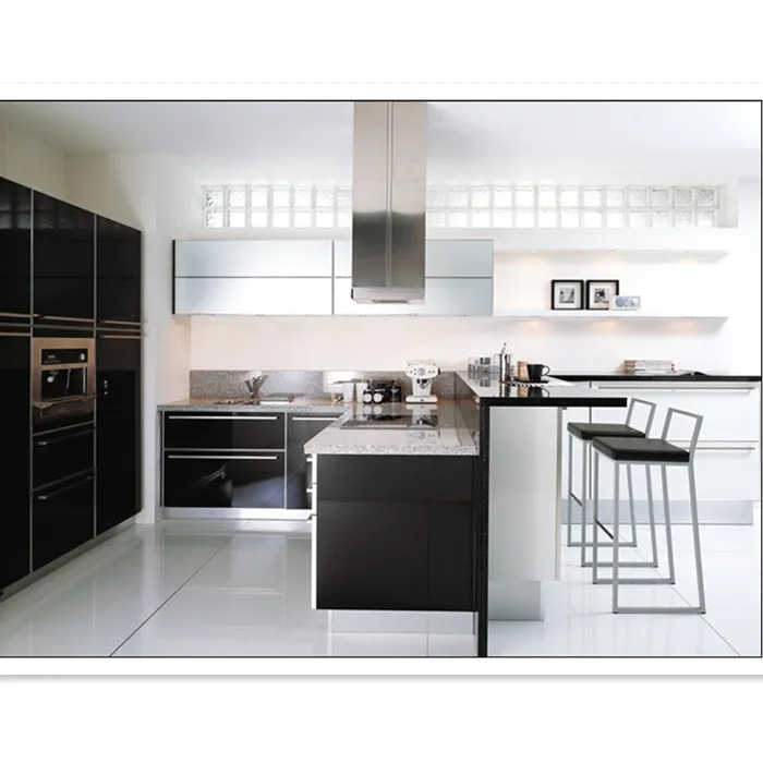Mobilya mutfak/modern tam set ev Tasarım Mutfak Dolabı Modeli