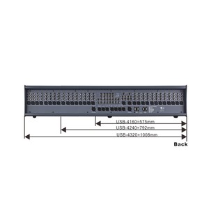 USB 4 групповой вход 7x4 Матрица 16 каналов вход 4 AUX Выход Аудио dj плеер микшер USB-4160 с хорошими ценами - Product Image 2