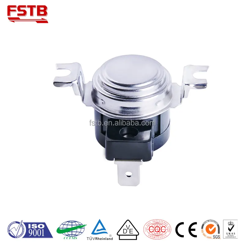 FSTB KSD314 big current bimetal disc thermostat for washing machine thermostat