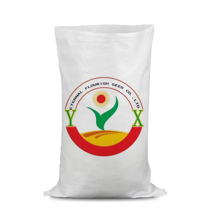 Leerer Reiss ack Hot Sale 100% New Virgin Pp Gewebte Tasche Für 25kg 50kg Zucker Reis Kaffee Mehl Verpackung