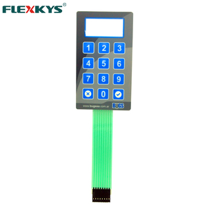 Venta al por mayor diseño personalizado 4x4 matriz 16 teclas interruptor de membrana teclado para electrodomésticos Material de botón de metal - Product Image 4