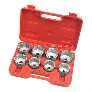 9pcs 3/4 "DR重型插座套装