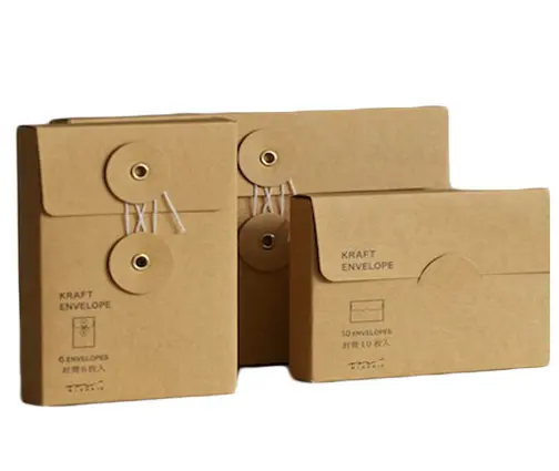 Scatole per imballaggio in carta kraft di alta qualità scatole regalo personalizzate pieghevoli riciclate con spago