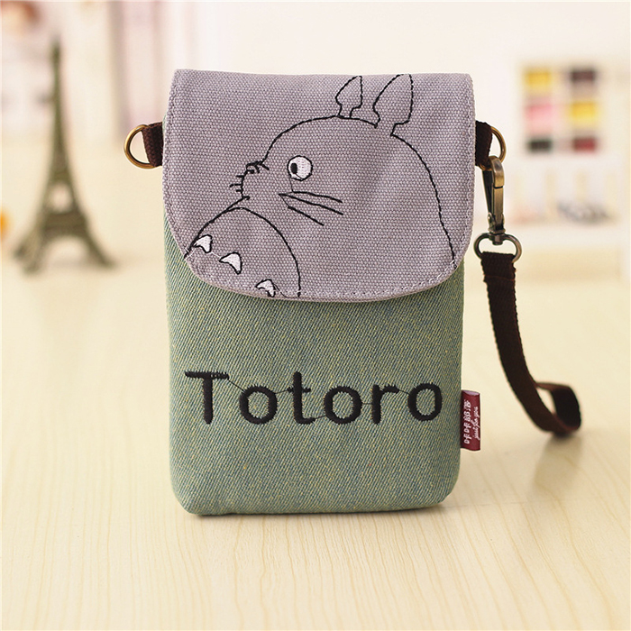 Green with grey big Totoro