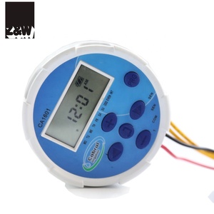 9V battery operated impermeabile senza fili programmatore controller di irrigazione timer CA1601 DC A Scatto di impulso di una stazione - Product Image 2