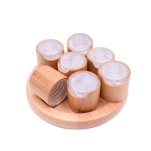 库存产品20/410透明木竹帽，价格优惠的圆盘顶竹螺帽，塑料瓶盖