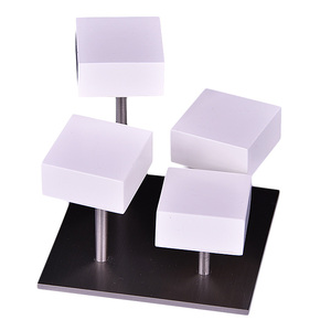 不同的层木制金属吊坠首饰显示立场环耳环立场宝石显示立场 - Product Image 6