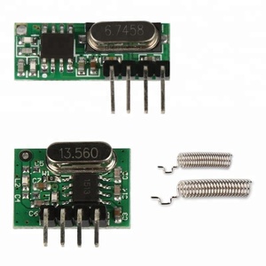 433 Mhz Superheterodyne RF Receiver and <strong>Transmitter</strong> Module module Diy Kits <strong>433Mhz</strong> Remote control switch - Product Image 1