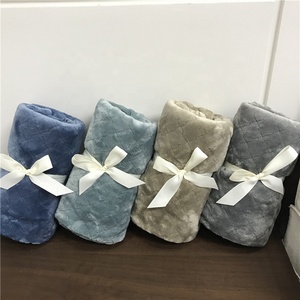 Kabarık peluş Sherpa rahat mikrofiber battaniye bebek hediye - Product Image 2