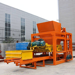Raw Material de Construção Equipamentos de <span class=keywords><strong>QT4</strong></span>-<span class=keywords><strong>25C</strong></span> Guangzhou Máquinas de Tijolos de Cimento Automático Bloco