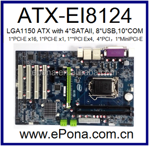 Intel LGA 1150 I3, I5, I7 ha supportato la scheda madre del server ATX basata su Intel H81 per il controllo industriale ATX-EI8124 - Product Image 6