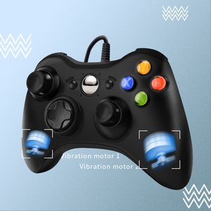 Veri kurbağa resmi Microsoft için USB kablolu Gamepad için Xbox 360 denetleyici Joystick için Windows 7/8/10 adet uyumlu Windows 7/ - Product Image 2