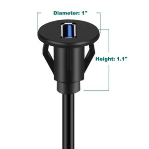 面板安装 12 v <span class=keywords><strong>usb</strong></span> 3.0 插座 <span class=keywords><strong>USB</strong></span> 面板仪表板齐平安装电缆家具 <span class=keywords><strong>usb</strong></span> 充电器