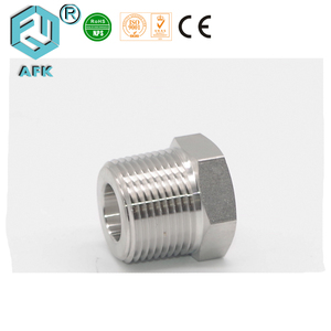 לחץ גבוה 1/4 \ "x 1/<span class=keywords><strong>8</strong></span> \" הפחתת הברקה צינור נירוסטה הולם חוט זכר משטח ג 'ס סטנדרטי