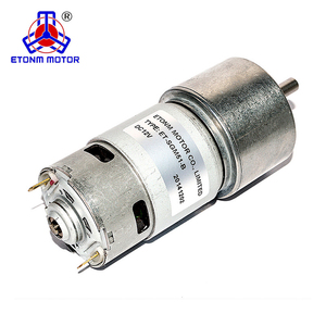 12 伏直流电机，带 8:1 变速箱 500 rpm - Product Image 3