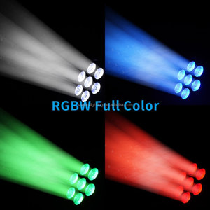 ムービングヘッドステージライト7*10W RGBW4IN1ムービングヘッドDJ照明DMX512ミニLedシャーピーディスコウェディング用 - Product Image 6