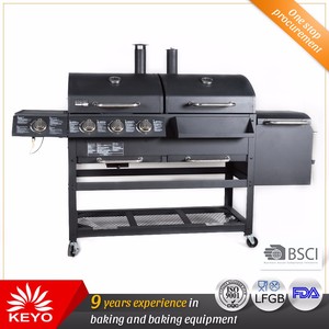 Gas Than <span class=keywords><strong>Combo</strong></span> Kết Hợp <span class=keywords><strong>Hybird</strong></span> BBQ Khu Lò Nướng Bbq với burner Hồng Ngoại cho Ngoài Trời Bếp Nấu Ăn Thiết Bị - Product Image 1