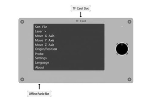 BACHIN Good Quality 2axis <strong>Cnc</strong> <strong>Offline</strong> <strong>Controller</strong> for <strong>Cnc</strong> Laser Engraving Machine Diy Control Board Led Panel