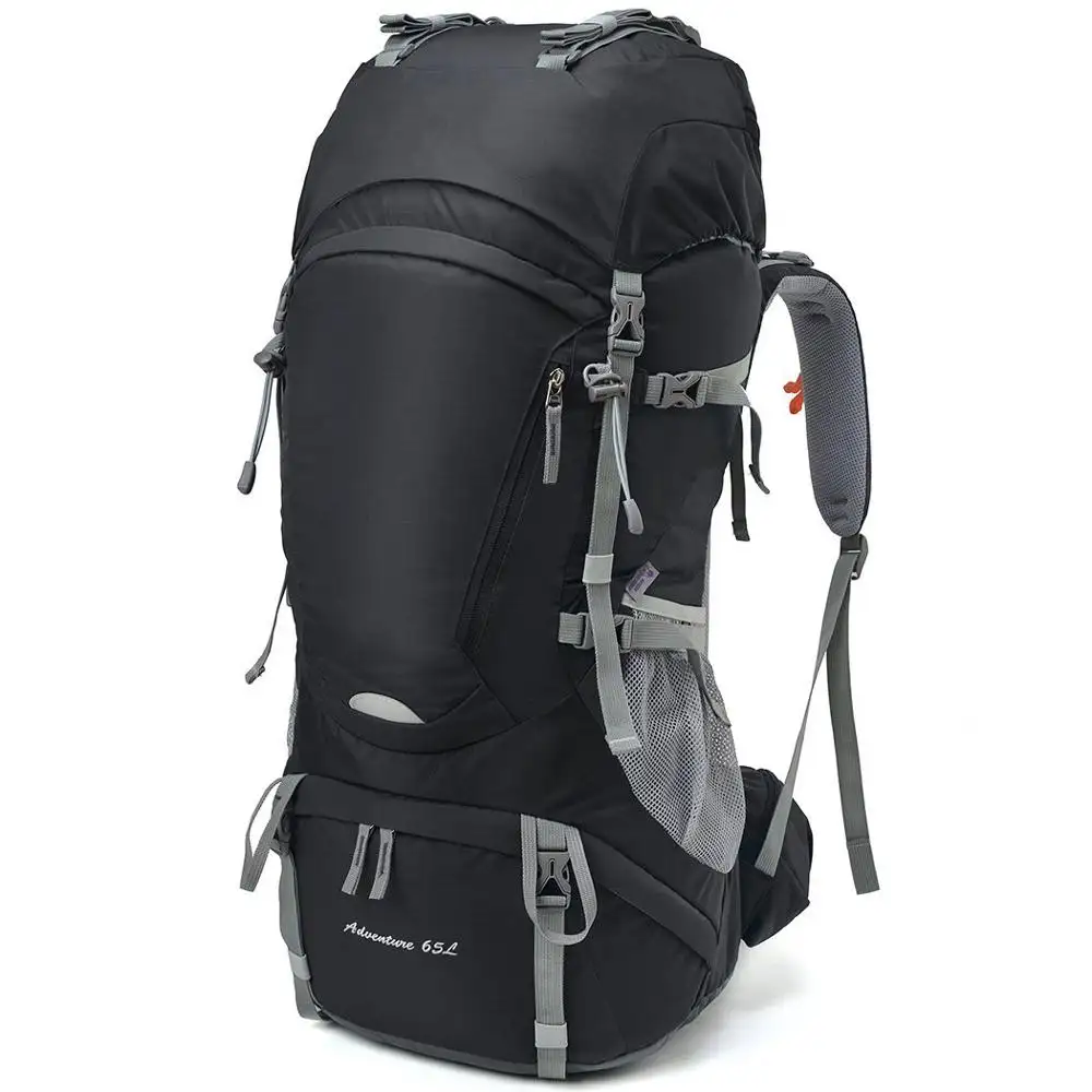 65L Multifunktions Wandern Rucksack Camping Tasche mit Regen Abdeckung für Outdoor-aktivitäten